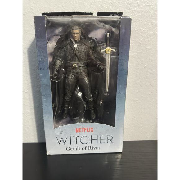 Netflix The Witcher GERALT of RIVIA 7” Inch Action Figure by McFarlane Toys New - Picture 1 of 2